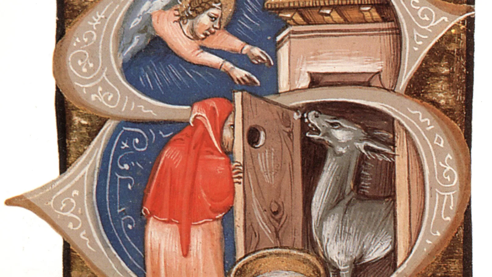 Initial from BAV Vat. lat. 2194, f.48v