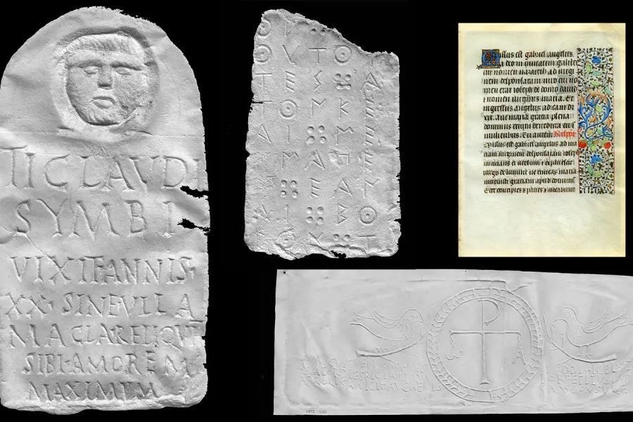 Collage of artifacts